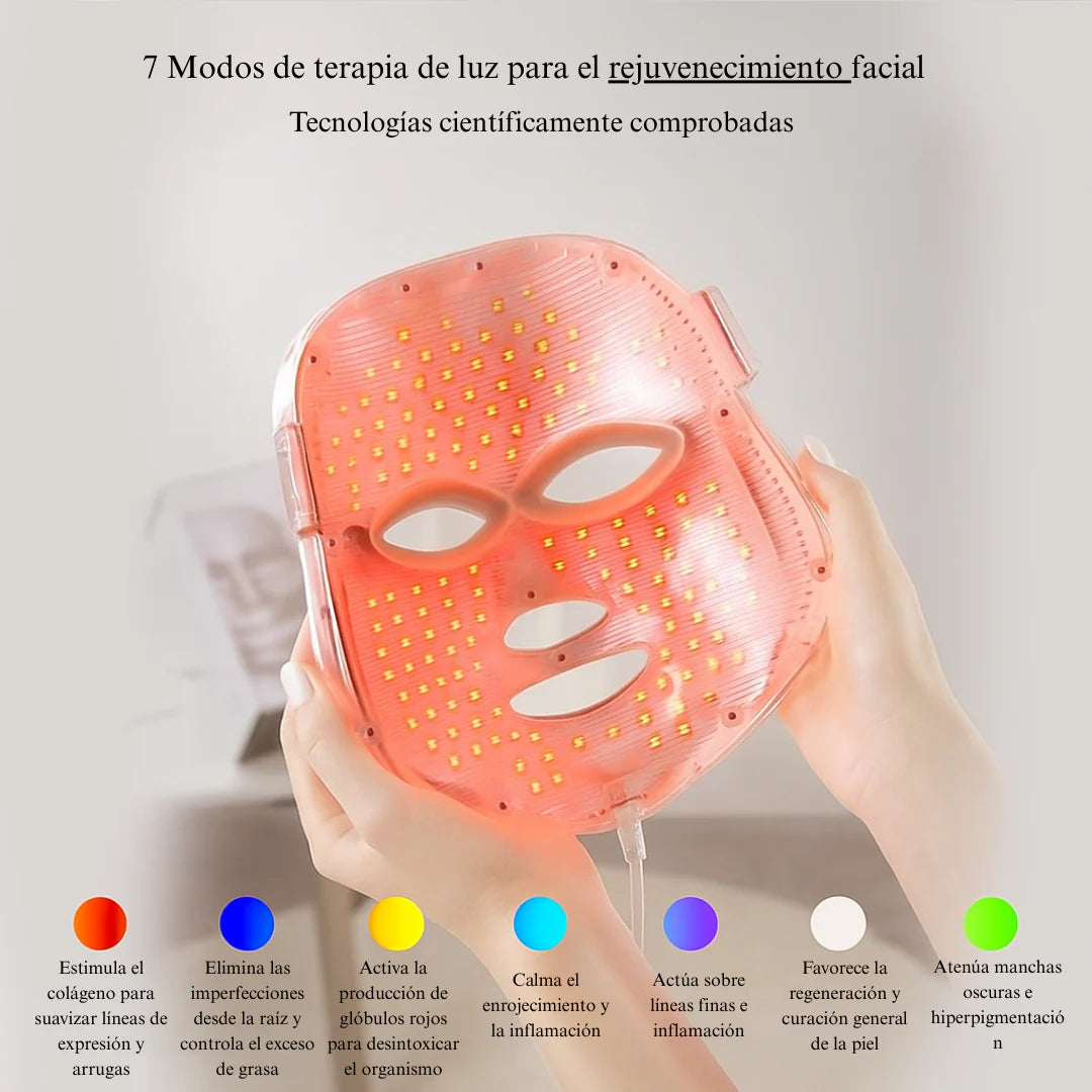 Máscara Facial de LED